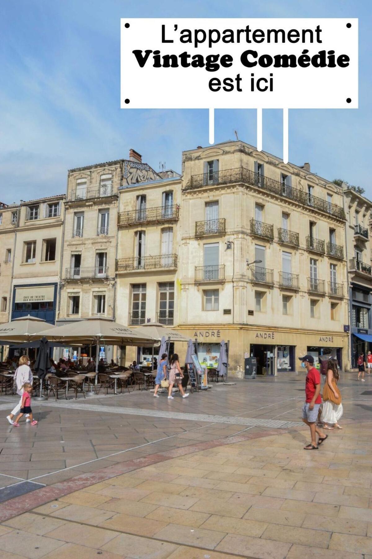 L'atelier - Climatisation Et Vue Place De La Comedie Apartment